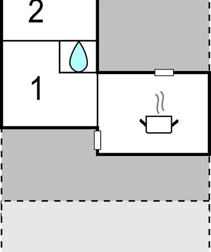 2 Bedroom Cozy In *